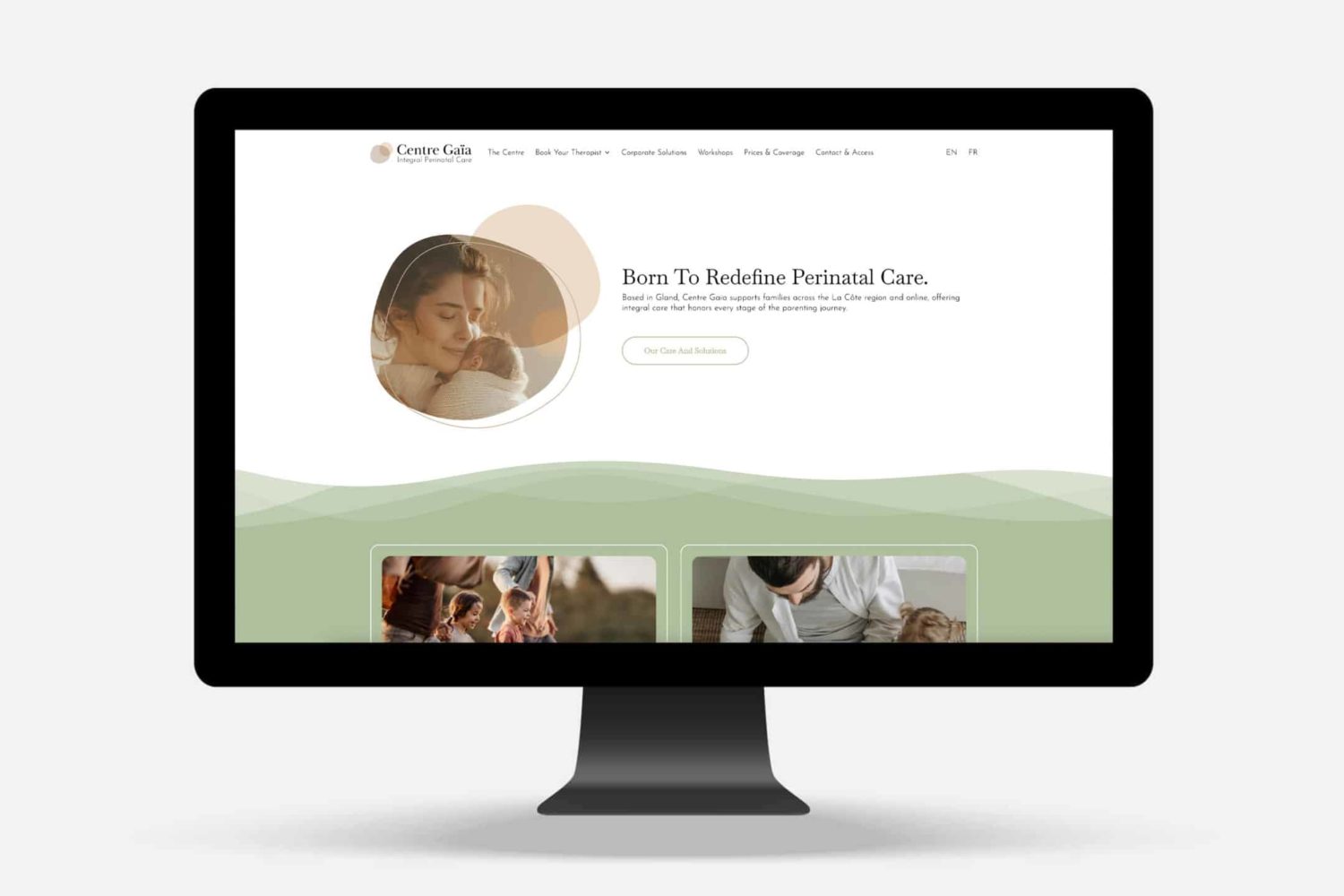 Cakktus-projet-web-desktop Centre Gaïa