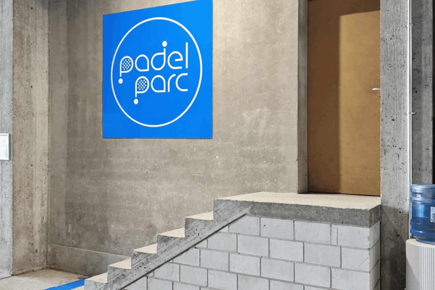 Padel Parc panneau publicitaire