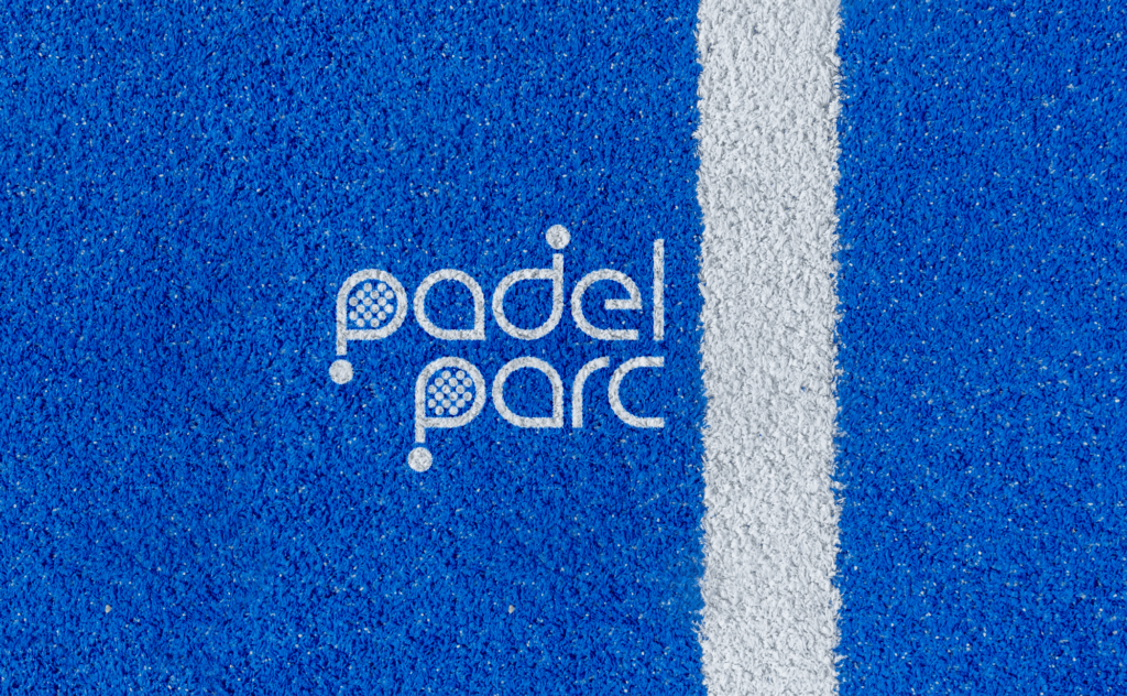 Création du logo, de ses déclinaisons et du site web pour Padel Parc