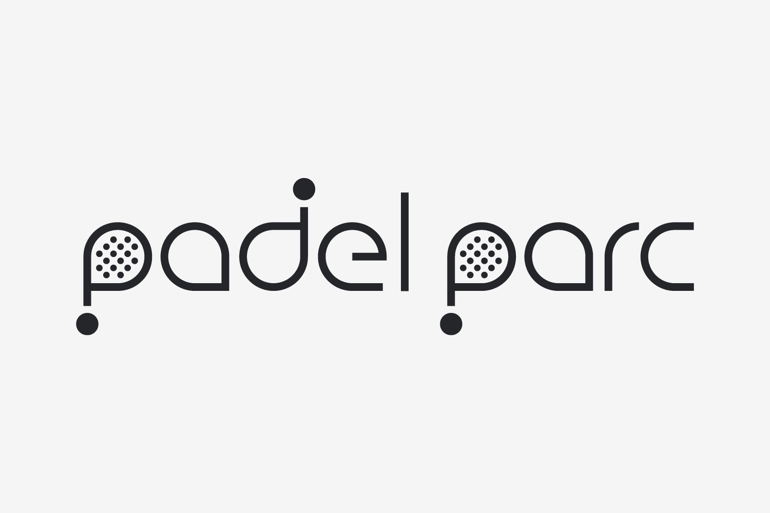 Logo horizontale padel parc